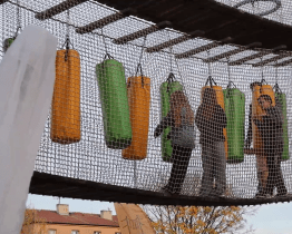 Halloween ukončil letošní sezonu na lanové dráze
