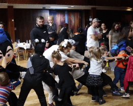 Děti mohly v domě kultury zažít Strašidelný Halloween