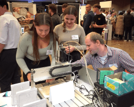 Deváťáci si v Klubu kultury vybírali z nabídky středních škol