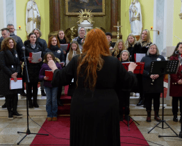 Novoveská schola oslavila 40 let existence