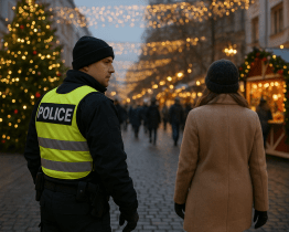 Policie v adventním čase posiluje kontroly na veřejných prostranstvích