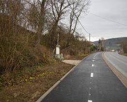 Cyklostezka propojující Polichno s Újezdcem je hotová