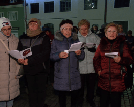 Kunovice se opět připojily k akci „Česko zpívá koledy“