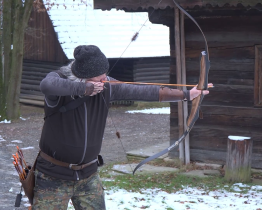 Valašská dědina se proměnila v lukostřeleckou arénu