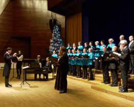 Pěvecký sbor Dvořák doplnili žáci základní umělecké školy