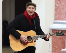 Na předvánoční koncertu se sešli Tom Mikulec a Míša Krobot Rotterová