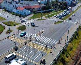 Ve Zlíně bude od pondělí 19. ledna pokračovat modernizace křižovatek. Kde čekat dopravní omezení?
