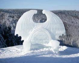 Ledové sochy na Pustevnách startují už o víkendu