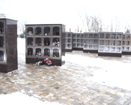 Čtvrtina nových kolumbárií v Hodoníně už má své nájemníky