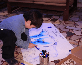 Kino Morava nabídlo kromě promítání pohádek také hry pro děti