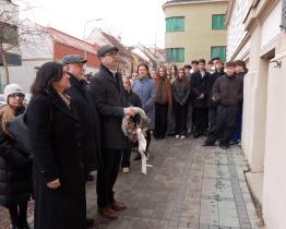 Gymnazisté z Uherského Brodu uctili památku obětí holocaustu