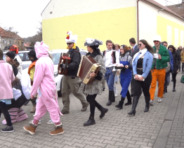 Fašaňkový průvod prošel Blatnicí a připomněl nadcházející půst