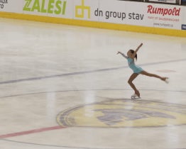 Krasobruslařské naděje se představily ve Velké ceně