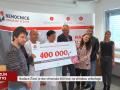 Nadace život je dar věnovala 400 tisíc na zlínskou onkologii