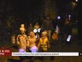 Ostrožskou Novou Ves rozzářil lampionový průvod