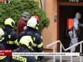 Hasiči dezinfikovali bytové domy na sídlištích ve městě