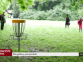 Discgolfisty potrápil déšť