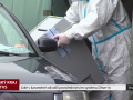 Lidé v karanténě odvolili prostřednictvím systému Drive-in