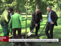 Zástupci města, kraje i arcibiskupství stvrdili spolupráci zasazením lípy
