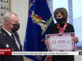 Okresní sdružení hasičů předalo šeky na boj s koronavirem