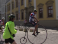 Josef Zimovčák přivedl svůj peloton do Uherského Hradiště