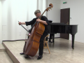 Základní školu rozeznělo Kontrabasové soirée