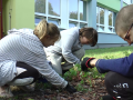 ZŠ Trávníky představila svou vylepšenou zahradu