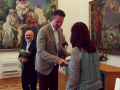 Pedagogové převzali na radnici ocenění
