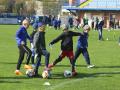 Děti si zahrály fotbal na ligovém stadionu. Zlínská Letná otevřela brány