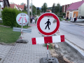 Ve Slavičíně začala rekonstrukce silničního průtahu směrem na Štítnou