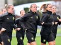 České fotbalistky se sešly ve Zlíně, v pátek se na Letné utkají s Maďarskem