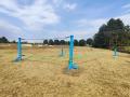 Free-time zóna na otrokovických Trávníkách má novou slackline dráhu a parkourové hřiště