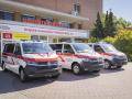 Baťova nemocnice pořídila tři nové sanitky. Jedna je speciálně upravená pro obézní pacienty