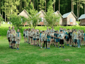 Skauti pořádali v Haluzické hájence Okresní jamboree
