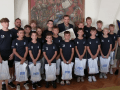 Vedení radnice přijalo úspěšný tým mladších žáků FC Kyjov 1919
