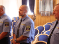 Starosta Hodonína přijal dlouholeté strážníky městské policie