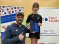 Squashistka Uherského Hradiště Mia Berková ovládla mezinárodní Czech Junior Open 2026