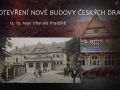 Otevření nové budovy Českých drah