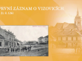 První záznam o Vizovicích