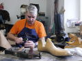 Výroba krojové obuvi (Jiří Hýža)